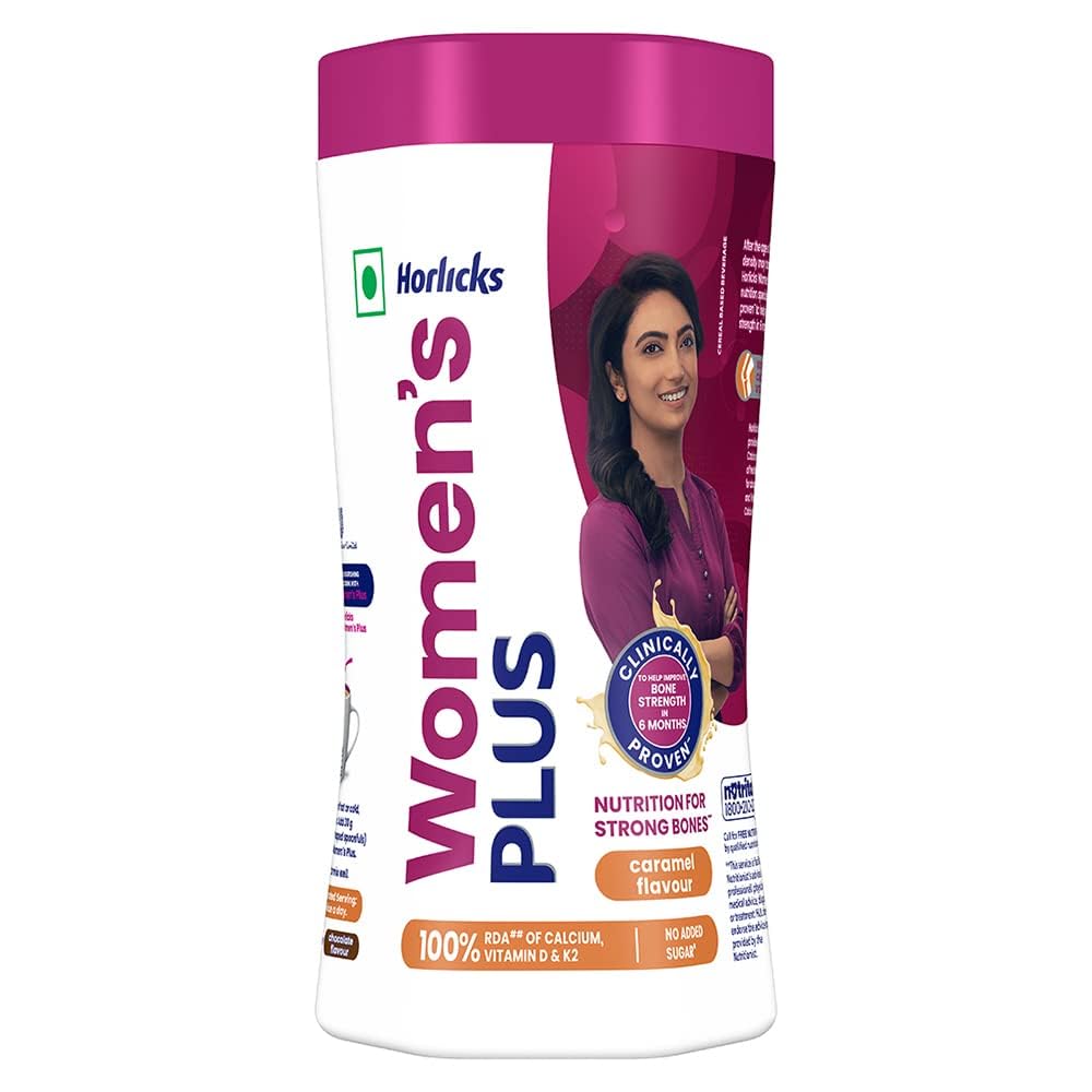 Horlicks Women Plus - Caramel, 400 g Jar | Rs. 3555